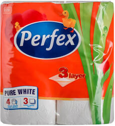 Perfex WC papír - 3 rétegű, 4 tekercs (DA503XSZTDHT09797)