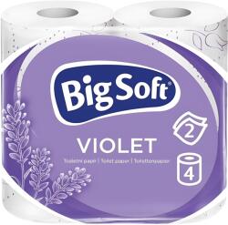 Big Soft toalettpapír lila, 2 rétegű, 4 db (700051)