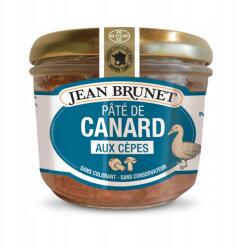 Jean Brunet Pástétom Kacsa terrine gombával, 180 g (FR 65.375.001 CE)