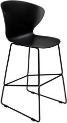 King Home ALI Polipropilén Bárszék Fekete Modern