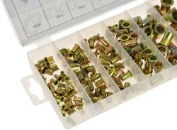 GEKO Комплект от гайки за нитове Стомана m3-m10 150бр. g02912 (g02912)
