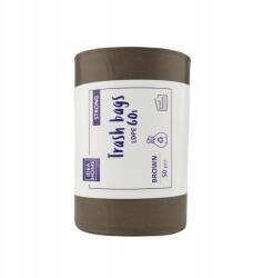 Idea Home Szemétzsákok Szegregációhoz Ldpe extra erős 60L Barna 50 db (111252)