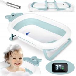 RicoKids Bébi kád hőmérővel RK-282 fehér-kék (728201-728801)