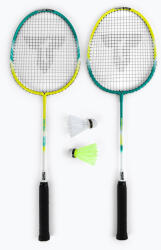 Talbot-Torro 2 Fighter badminton set albastru și galben 449412 Racheta badminton