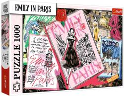 Trefl Emily Párizsban: Divat magazinok 1000db-os puzzle - Trefl (10966T)