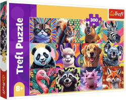 Trefl Vicces állatportrék 300db-os puzzle - Trefl (23030T) - jatekshop