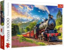 Trefl Utazás a hegyek között vonattal 1000db-os puzzle -Trefl (10929T) - jatekshop