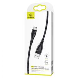USAMS SJ392USB01 USB-C töltő és adat kábel (1323995) (SJ392USB01) (SJ392USB01)