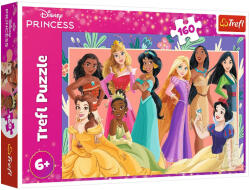 Trefl Disney hercegnők csoportképe 160db-os puzzle - Trefl (15427)