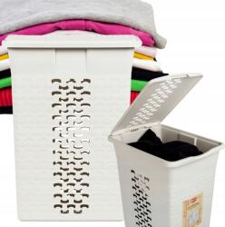 BranQ Kosár Szennyestartó Rendszerező Szabadon Álló Fehér Szellőző Branq 35L (1411)