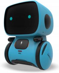  Robot Interaktív Hangvezérelt Játék, Mini, Oktató, Fiúknak (Robot Interaktywny, edukacyjny, niebieski1)