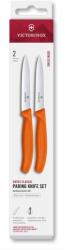 Victorinox - SWISS CLASSIC konyhai zöldségkés-készlet, 10 cm, 2 db, narancssárga 6.7799. 2C1 (GG758)