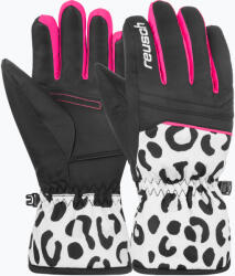 Reusch Mănuși de schi pentru copii Reusch Alan Junior white/grey leopard