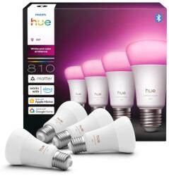 Philips 4 darabos szett dimmelhető Philips Hue WACA E27/6W/230V 1000-20000K LED izzó 8720169364486 (P7040)