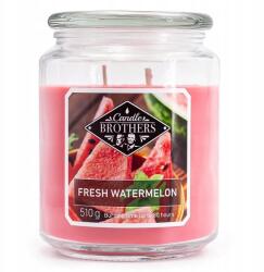 Candle Brothers Illatos gyertya üvegben, görögdinnye illattal Candle Brothers Fresh Watermelon (Friss Görögdinnye) (4262399021622)