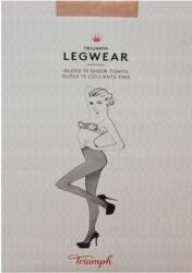 Triumph Női Harisnyanadrág Xs 34/36 Triumph Gloss 15 sheer Tights cosmetic bézs (18948)