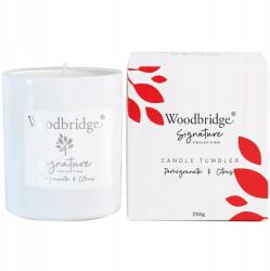 Woodbridge Candle Illatgyertya dobozban gránátalma Citrus 250 g Woodbridge (5060457538780)