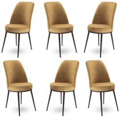 ASIR GROUP Étkezőszék Szett 6 db Dexa - Cappuccino, Barna
