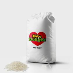 Fehér rizs 25 kg Természetes, kiváló minőség Nagyker csomag Bite Delight