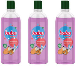 Baba könnymentes gyereksampon eper illattal 3x400 ml + ajándék színesceruza