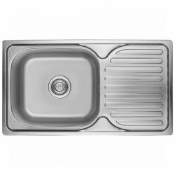 Laveo ORION egymedence csepptálcás inox mosogató szifonnal K (OPSKO_011T)