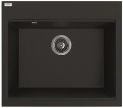 Laveo TAU 6 egymedencés mosogató, matt fekete (OPSRT_710B)