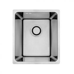 Laveo ADEN egymedencés mosogató, szálcsiszolt inox (OPSLA_010A)