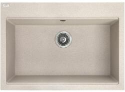 Laveo TAU 7 bézs nagymedencés mosogató helytakarékos szifonnal (OPSRT_4107)
