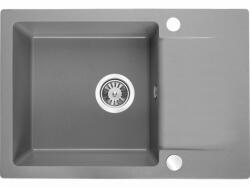Laveo CELEBES csepptálcás mosogató, szürke (SBL_513T) (OPSRL_513T)