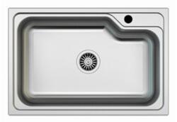 Laveo AS-91S prémium inox mosogató SZIFONNAL (OPAS-91S)