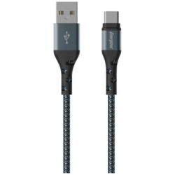 Energizer USB A - USB C impletit, 2 metri, Albastru (C520CKBL)