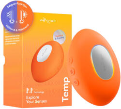 WE-VIBE Temp - vibrator pentru stimularea clitorisului cu efect de răcire și încălzire (portocaliu) (4251460632782) Vibrator
