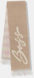 BOSS sál gyapjúkeverékből - bézs Univerzális méret - answear - 32 990 Ft