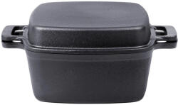  Öntöttvas edény 2 az 1-ben 25 cm 4, 5 liter + 1, 8 liter (199102)