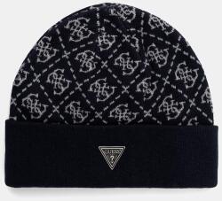 Guess sapka gyapjú keverékből 4G sötétkék, M5BZ18 Z0442 - sötétkék Univerzális méret