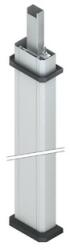 Niedax Coloana de energie Coloana podea/tavan, single ESED 133/2750 C (ESED133/2750C)
