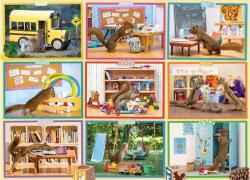 Cobble Hill 40326 - Squirrels at School - 1000 db-os puzzle (40326)