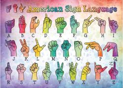 Cobble Hill 45110 - American Sign Language - 500 db-os puzzle (45110)