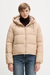 Tommy Jeans rövid kabát - bézs XL - answear - 63 990 Ft