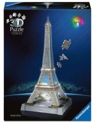Ravensburger Iconics 12008024 - Night Edition - Eiffel-torony - 216 db-os 3D puzzle (12008024)
