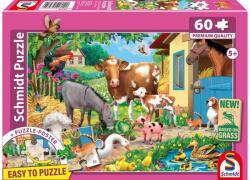 Schmidt Spiele 56574 - Farm animals - 60 db-os puzzle (56574)