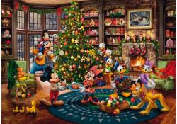 Schmidt Spiele 58047 - Mickey & Minnie Trimming the Tree, Thomas Kinkade - 1000 db-os puzzle (58047)