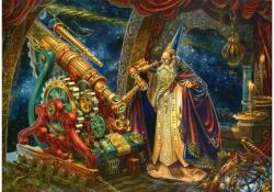 Schmidt Spiele 58880 - The astronomer - 1000 db-os puzzle (58880)