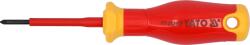 TOYA Csavarhúzó szigetelt PZ0x 60 VDE 1000V - Slim - Yato (YT-282655)