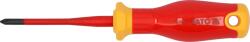 TOYA Csavarhúzó szigetelt PH1x 80 VDE 1000V - Slim - Yato (YT-282651)