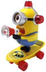 Minions Figurina pe skate cu lumini si sunete, Minions Figurina