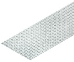 Niedax Checker Plate grea, anti-alunecare R10 conform. conform DIN 51130 fara perforare, cu ondulare pe toata suprafata RRA 100-2, 5 ALO (RRA100-2.5ALO)