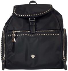 Samsonite KARISSA EVO fekete, szegecs díszes, három zsebes közepes divathátizsák 156161-7141
