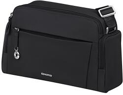 Samsonite MOVE 5.0 két részes, két oldalzsebes közepes fekete válltáska 151649-1041 - taskaweb