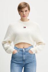Tommy Hilfiger gyapjúkeverék pulóver fehér, DW0DW21677 - bézs L